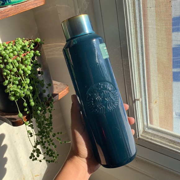 Starbucks 100% recycled glass bottle NWOT - Picture 1 of 4